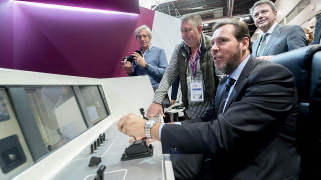 Óscar Puente, en Fitur.