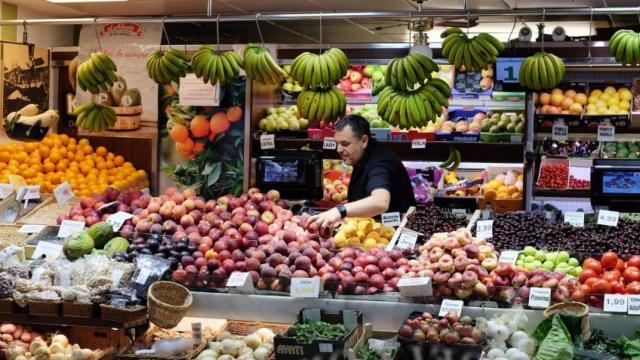 Una frutería.