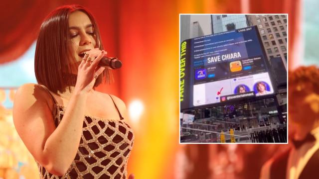 Locura para salvar a Chiara en 'OT': del anuncio en Times Square al apoyo de Risto y hasta de la Queens League