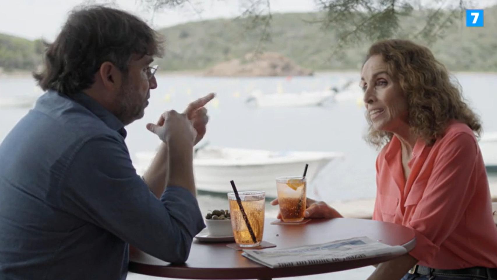 Ana Belén y Jordi Évole.