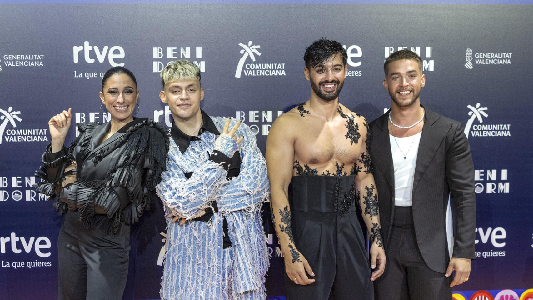 María Pelae, Almácor, Jorge González y St. Pedro.