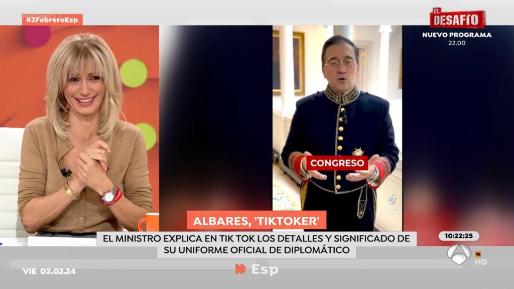 Susanna Griso en 'Espejo Público'.