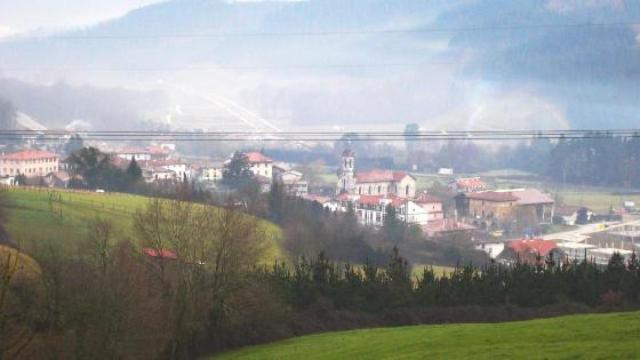 Imagen del pueblo de Artea, en Vizcaya