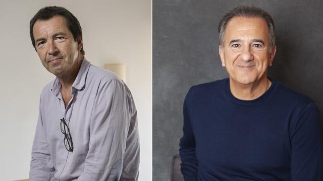 Jordi Gracia, presidente del consejo editorial de Prisa y José Miguel Contreras, director de contenidos de Prisa