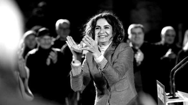 La vicepresidenta primera del Gobierno y ministra de Hacienda, María Jesús Montero