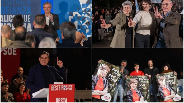 Pistoletazo de salida a la campaña electoral en Galicia: comienza la carrera hacia el 18-F
