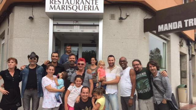 Los responsables de Manda Truco con Jarabe de Palo en una foto de archivo.