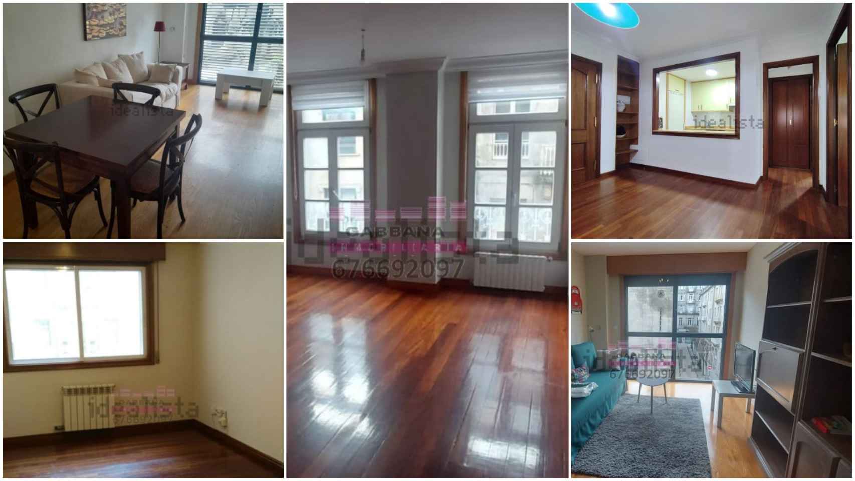 Apartamentos por menos de 700 euros al mes en Vigo.