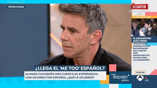 Alonso Caparrós en 'Espejo Público'.