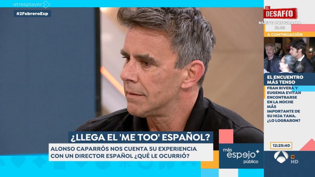 Alonso Caparrós en 'Espejo Público'.