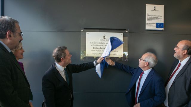 Imagen de archivo de la inauguración de un nuevo centro de salud en la región.