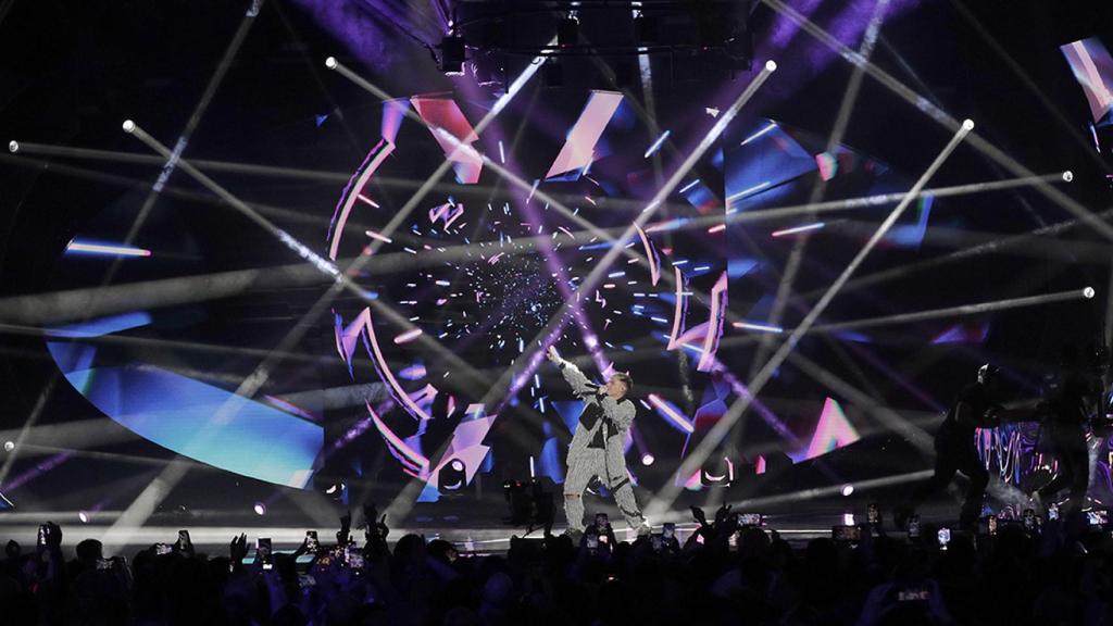 Almácor en el Benidorm Fest 2024.