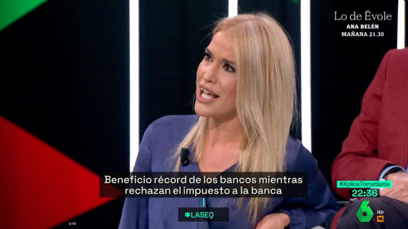 Afra Blanco en 'laSexta Xplica'.