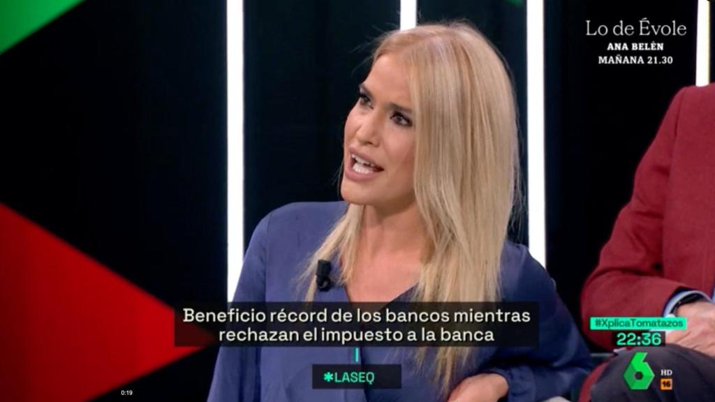 Afra Blanco en 'laSexta Xplica'.