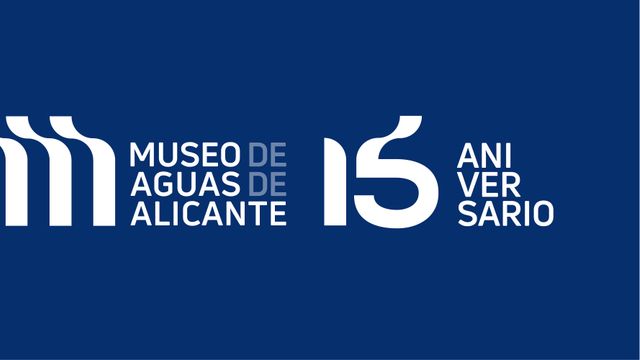 Nueva imagen corporativa del Museo de Aguas de Alicante en su aniversario.
