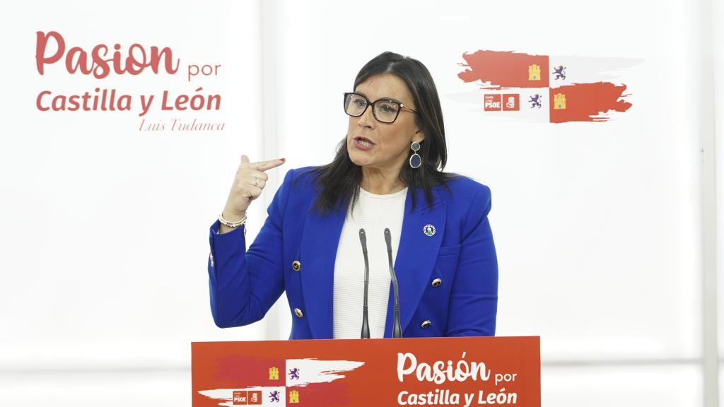 La secretaria de Organización del PSCyL, Ana Sánchez