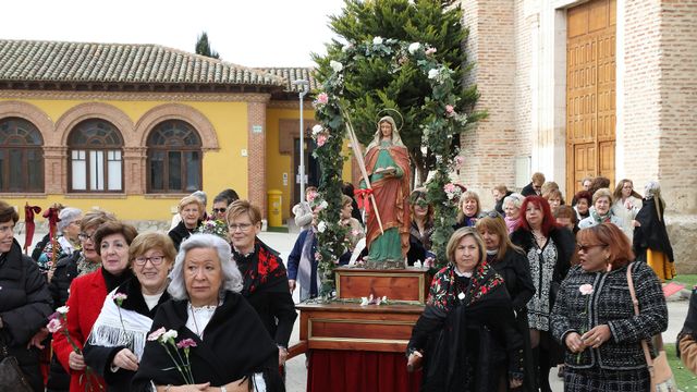 Un día de Santa Águeda en Valdestillas