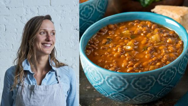 La nutricionista de la Universidad de Rochester Natalie Thompson.