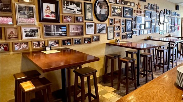 El interior del restaurante.