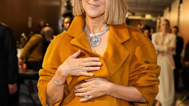 Céline Dion, en una imagen durante los Premios Grammy.