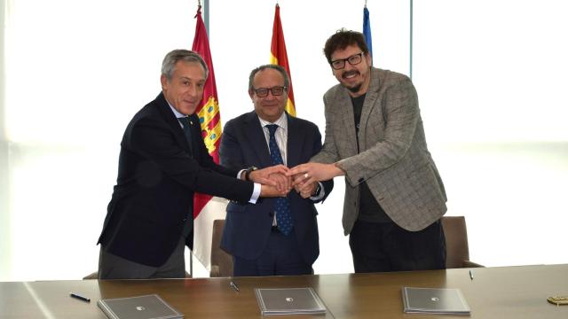 Javier López, Juan Alfonso Ruiz Molina y Andrés Medina.