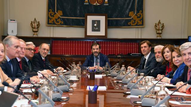 Reunión extraordinaria del pleno del Consejo General del Poder Judicial este lunes./
