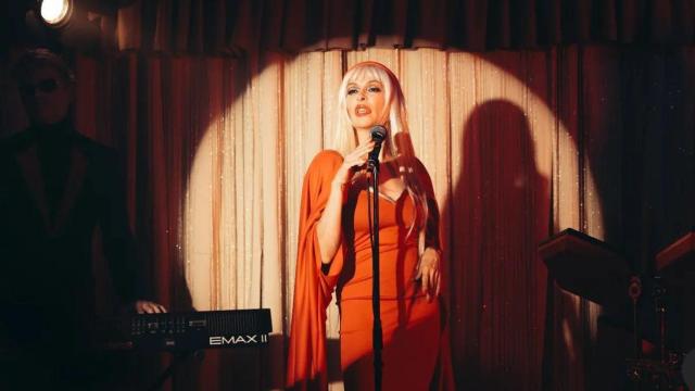 Imagen de Nebulossa durante la grabación del videoclip 'Zorra'.