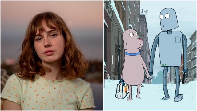 Maca Gil ha diseñado la animación de la película 'Robot Drems'.