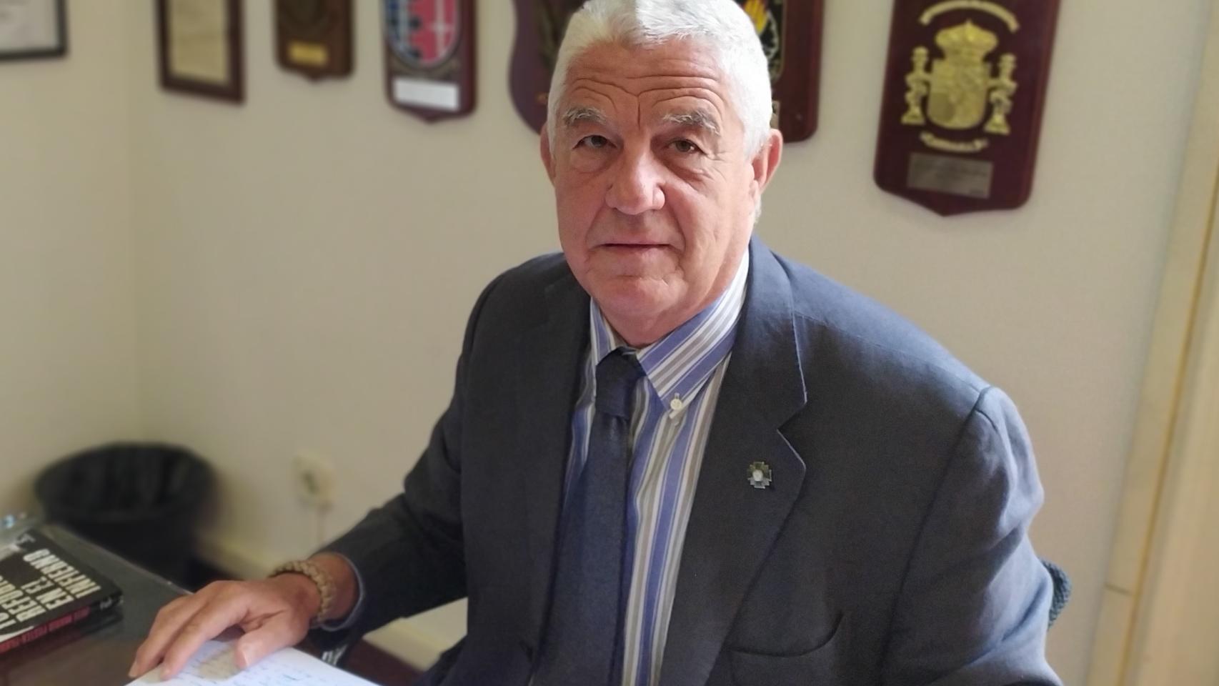 El abogado José María Fuster-Fabra, en su despacho.