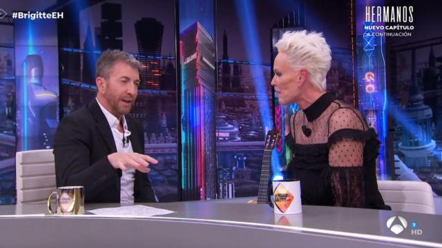 Brigitte Nielsen en 'El Hormiguero'.