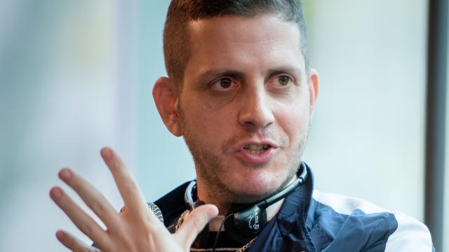Nir Baram en las Jornadas de literatura germano-israelí, en Berlín. Foto: Stephan Roehl (CC BY-SA 2.0)