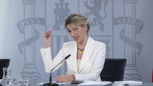 Yolanda Díaz, ministra de Trabajo y vicepresidenta segunda del Gobierno.