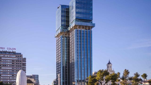 Imagen de las Torres Colón en febrero de 2024.
