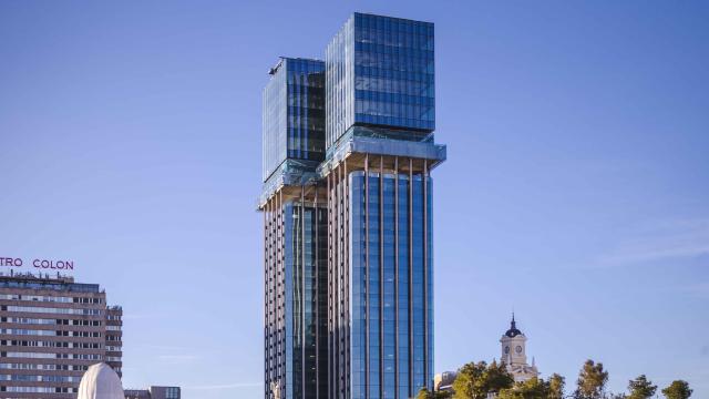 Imagen de las Torres Colón en febrero de 2024.