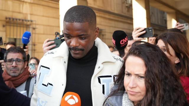 William Carvalho a su salida de los Juzgados de Sevilla