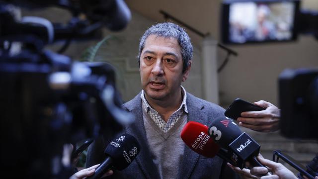 El vicepresidente primero y conseller de Cultura y Deporte, Vicente Barrera.