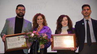 El humorista Manu Sánchez este pasado martes en Coria del Río, Sevilla.