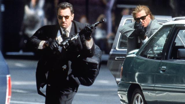 Robert De Niro y Val Kilmer, en una escena de  'Heat'