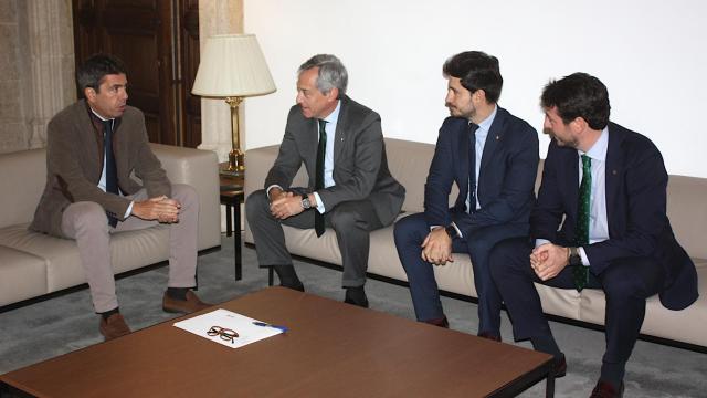 Eurocaja Rural traslada su apoyo y compromiso a la Generalitat Valenciana