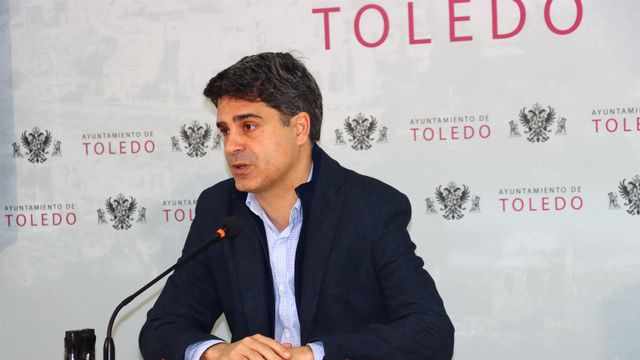El portavoz del equipo de Gobierno de Toledo, Juan José Alcalde.
