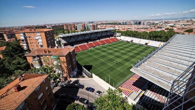 Estadio de Vallecas.