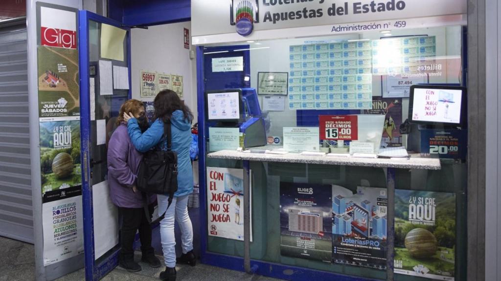 Imagen de una administración de Lotería.
