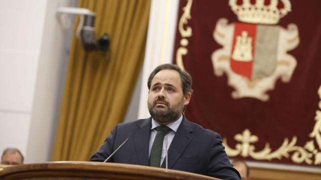 Paco Núñez durante su intervención en el pleno de este jueves.