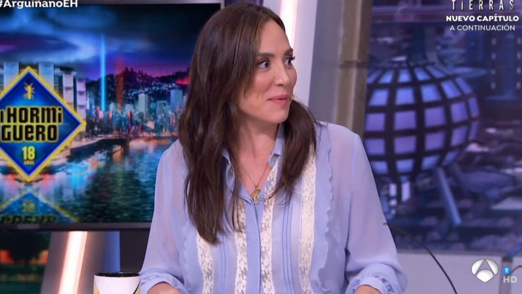 Tamara Falcó en 'El Hormiguero'.