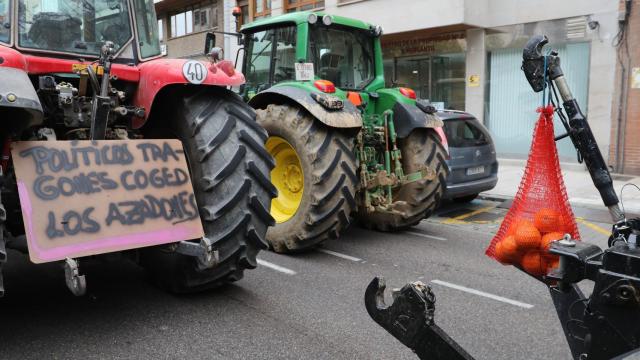 Tractorada en León