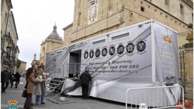 Baños públicos en el Carnaval del Toro