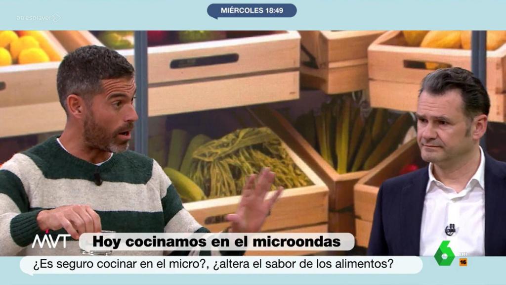 Pablo Ojeda e Iñaki López en 'Más Vale Tarde'.