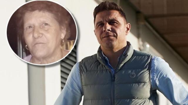 Joaquín Sánchez y su madre, Ana, en un fotomontaje de El Español.