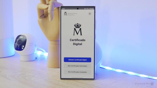 Certificado digital en un móvil Android