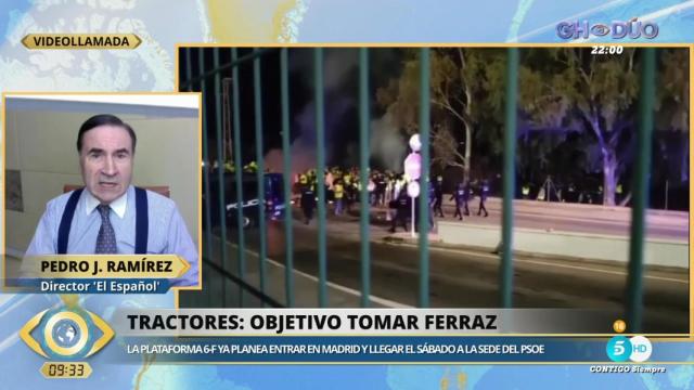 Pedro J. Ramírez este jueves en 'La Mirada Crítica'.